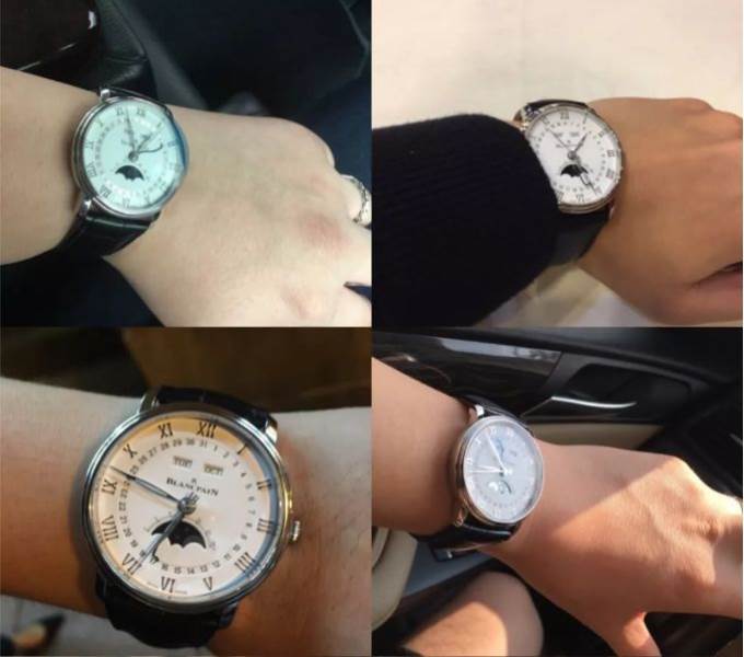 OM工厂宝珀经典系列6654月相腕表对比评测